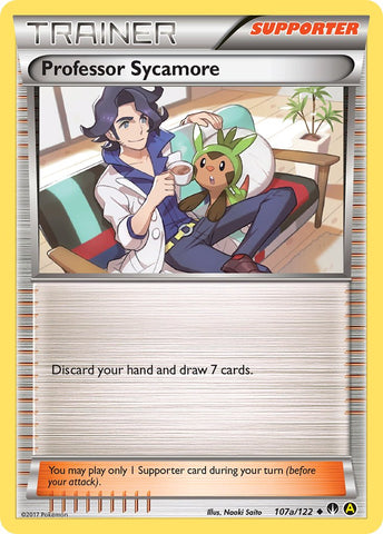 [TR] Professor Sycamore (107a/122) [Alternate Art Promos]