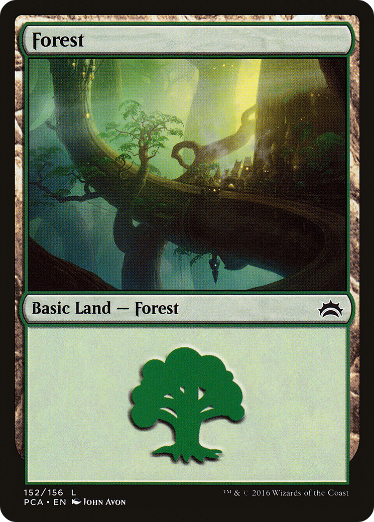 {B}[PCA 152] Forest (152) [Planechase Anthology]