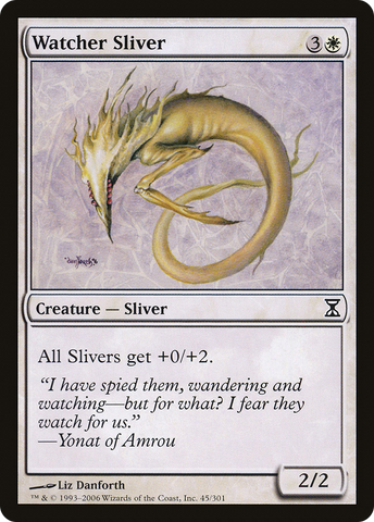 {C} Watcher Sliver [Time Spiral][TSP 045]