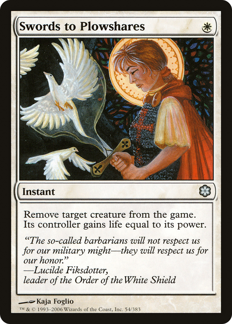 {C} Swords to Plowshares [Coldsnap Theme Decks][CST 054] - Misty Mountain Games