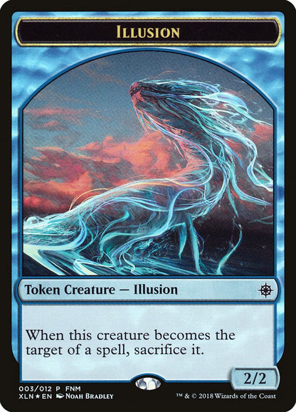 {T} Illusion // Saproling Double-sided Token [Friday Night Magic 2018][TF18 003]