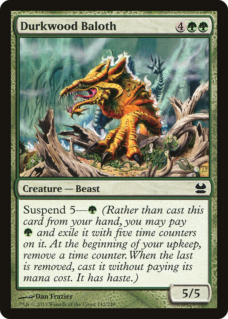 {C} Durkwood Baloth [Modern Masters][MMA 142]