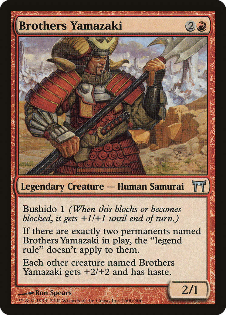 {C} Brothers Yamazaki (160b/306) [Champions of Kamigawa][CHK 160B]