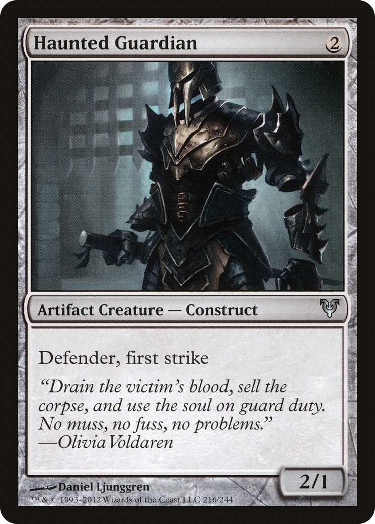 {C} Haunted Guardian [Avacyn Restored][AVR 216]