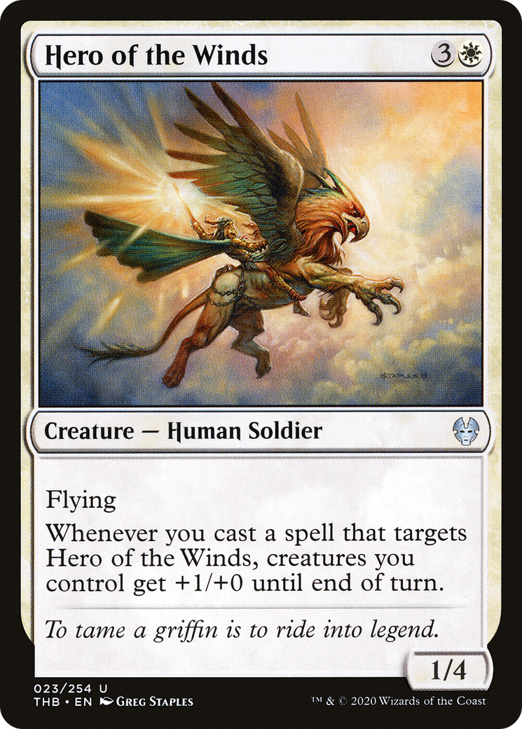 {C} Hero of the Winds [Theros Beyond Death][THB 023]