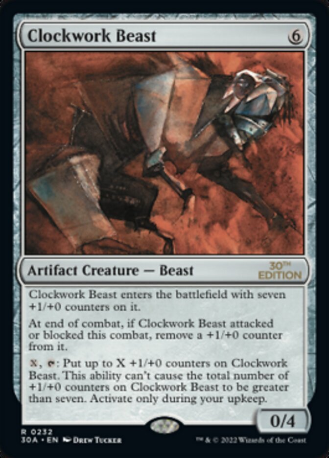 {R} Clockwork Beast [30th Anniversary Edition][30A 232]