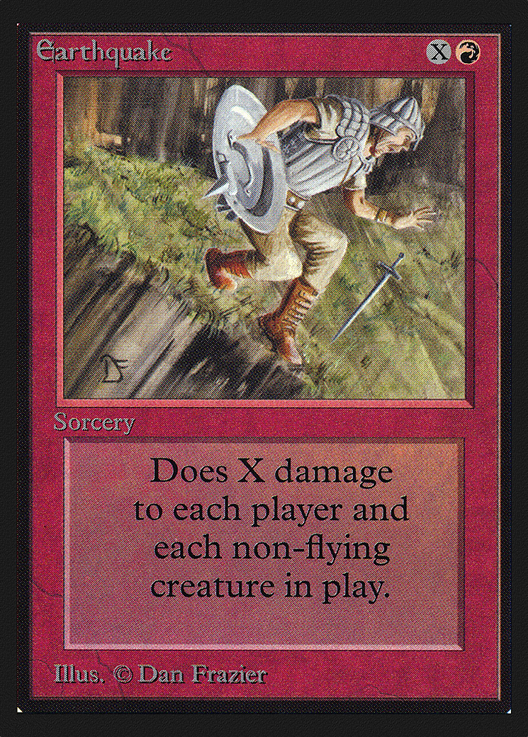 {R} Earthquake [Collectorsâ Edition][GB CED 147]