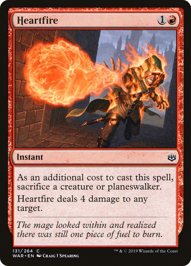 {C} Heartfire [War of the Spark][WAR 131]