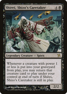 {R} Shirei, Shizo's Caretaker [Betrayers of Kamigawa][BOK 081] - Misty Mountain Games
