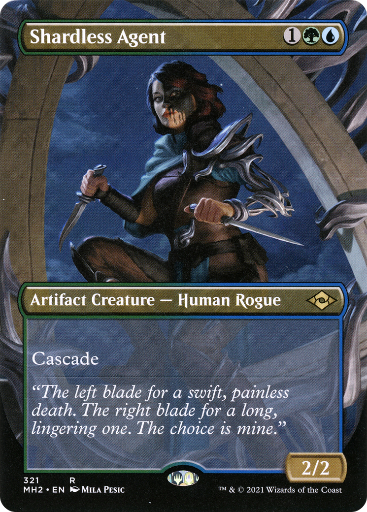 {R} Shardless Agent (Borderless Alternate Art) [Modern Horizons 2][MH2 321]