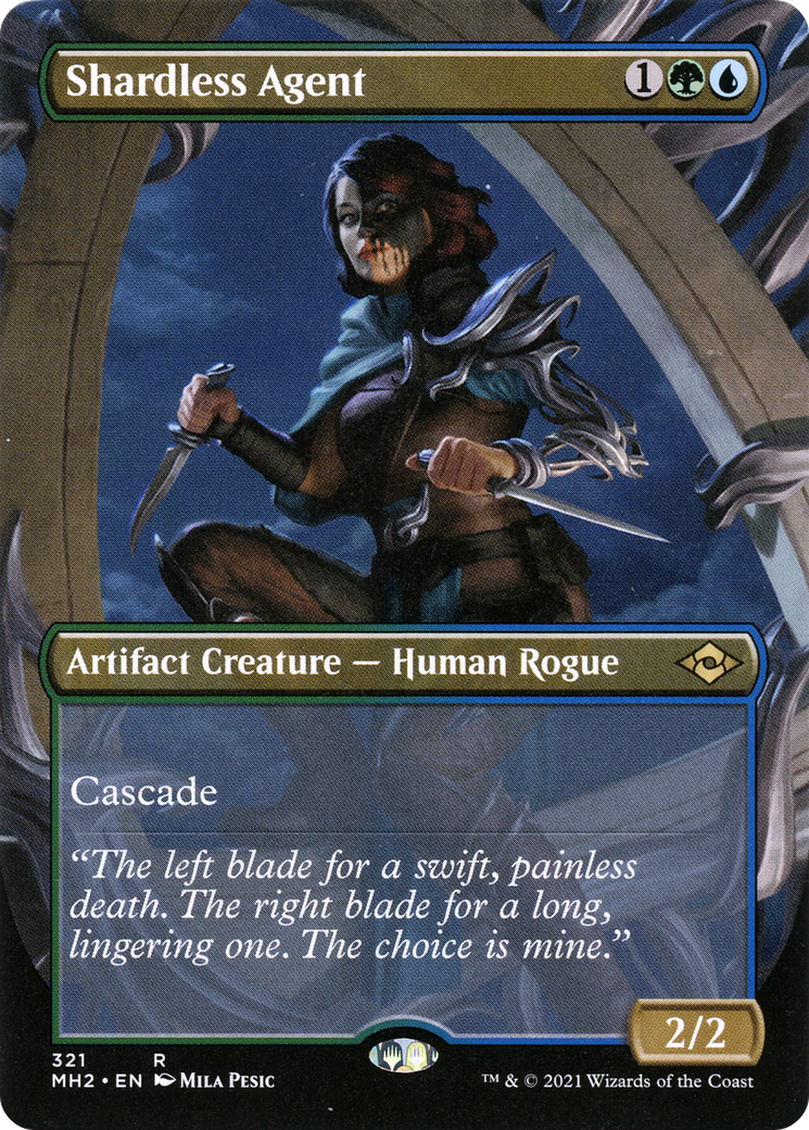 {R} Shardless Agent (Borderless) (Borderless) [Modern Horizons 2] [MH2 321]
