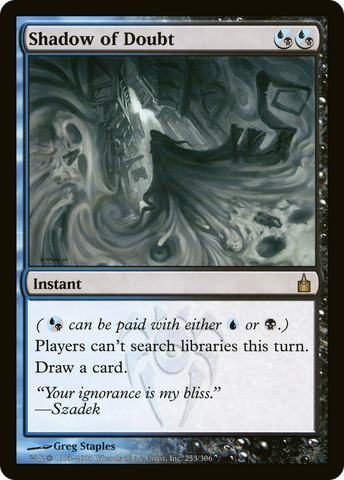 {R} Shadow of Doubt [Ravnica: City of Guilds][RAV 253]