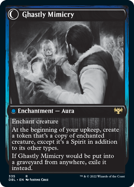 {R} Mirrorhall Mimic // Ghastly Mimicry [Innistrad: Double Feature][DBL 335]