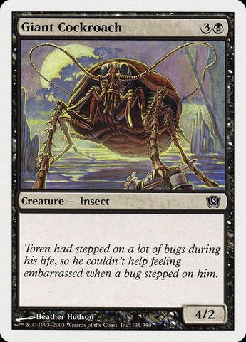 {C} Giant Cockroach [Eighth Edition][8ED 135]