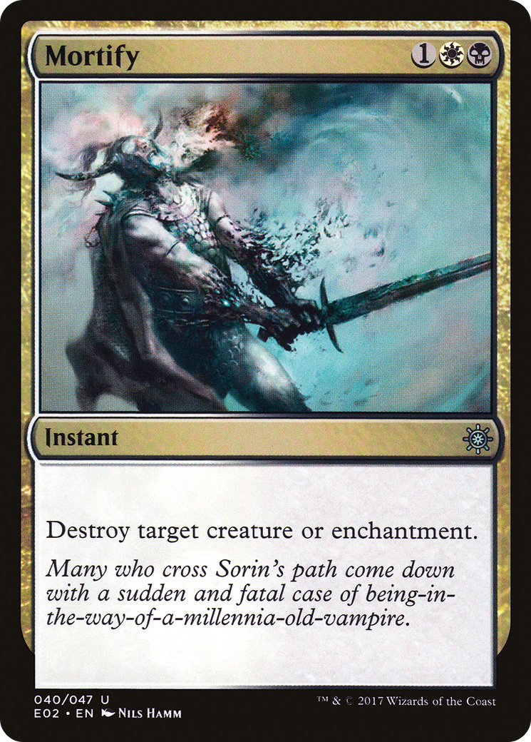 {C} Mortify [Explorers of Ixalan][E02 040]
