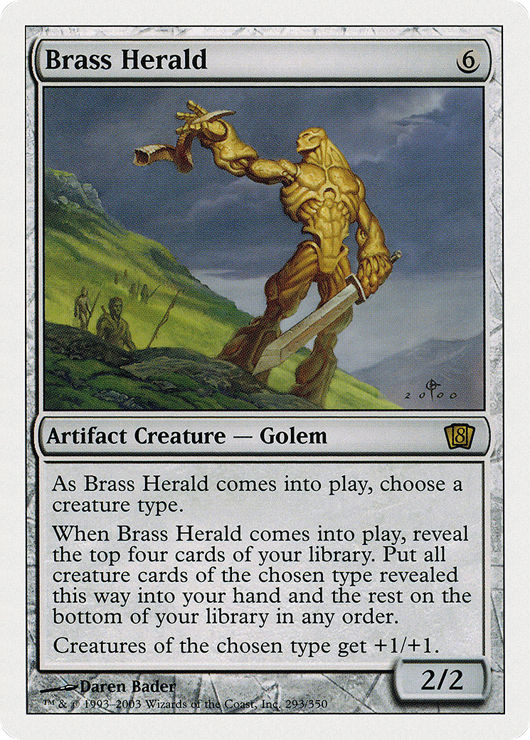 {R} Brass Herald [Eighth Edition][8ED 293]