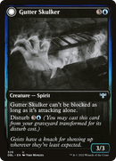 {C} Gutter Skulker // Gutter Shortcut [Innistrad: Double Feature][DBL 329]