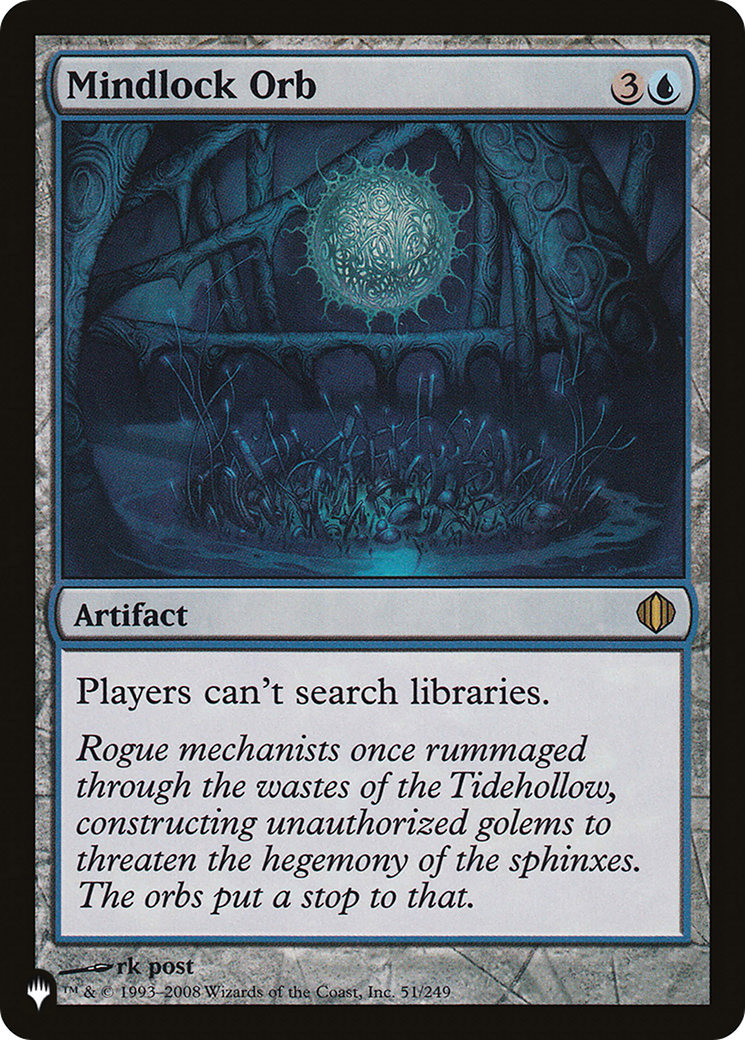 Mindlock Orb [LIST 51/249]