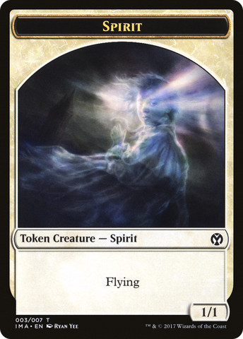 {T} Spirit Token [Iconic Masters Tokens][TIMA 003]