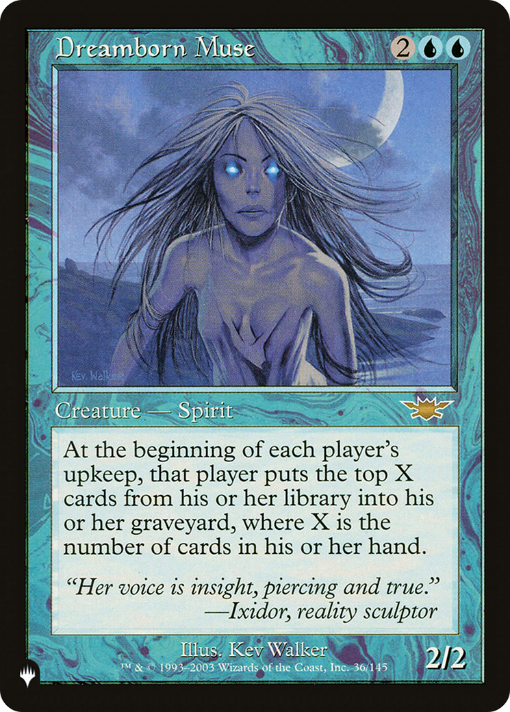 Dreamborn Muse [LIST 36/145]
