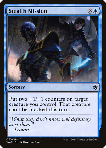 {C} Stealth Mission [War of the Spark][WAR 070]