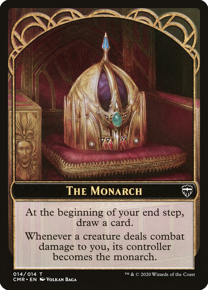 {T} Soldier Token // The Monarch Token [Commander Legends Tokens][TCMR 002]