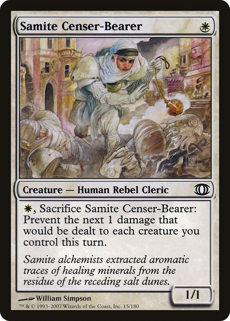 {C} Samite Censer-Bearer [Future Sight][FUT 015]