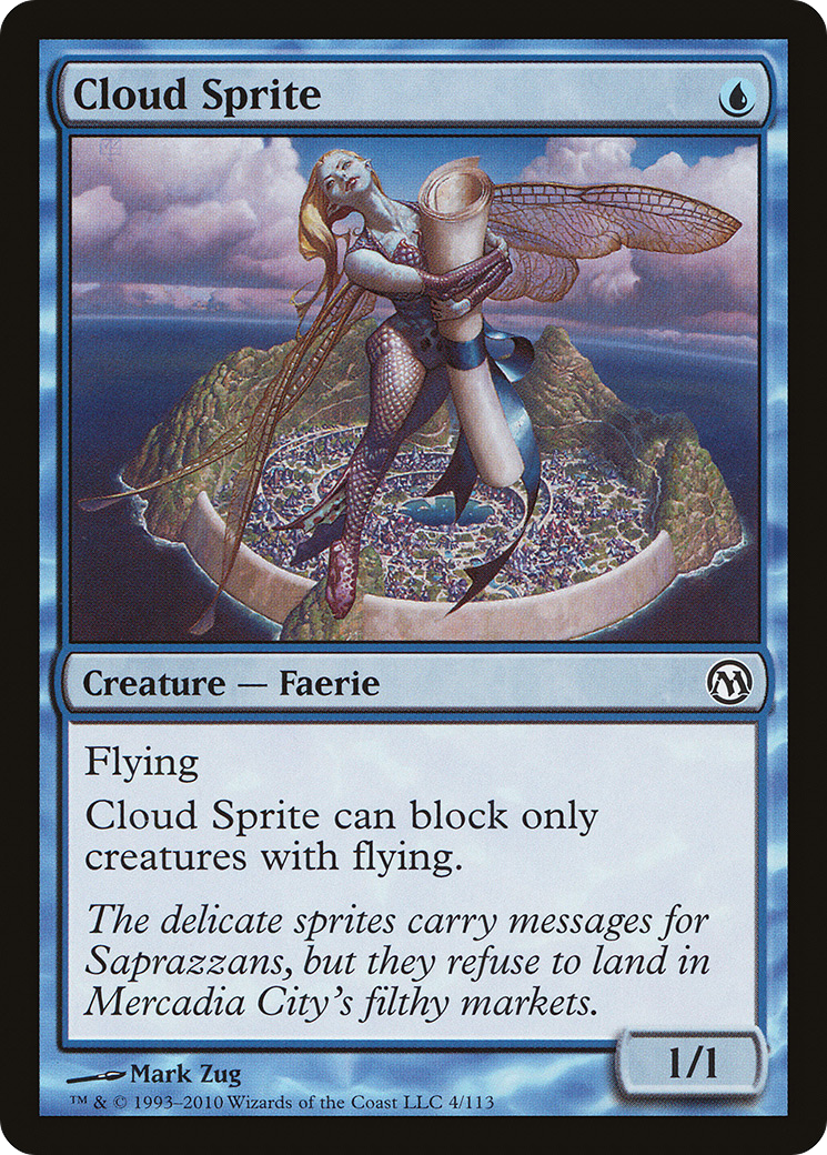 {C} Cloud Sprite [Duels of the Planeswalkers][DPA 004]