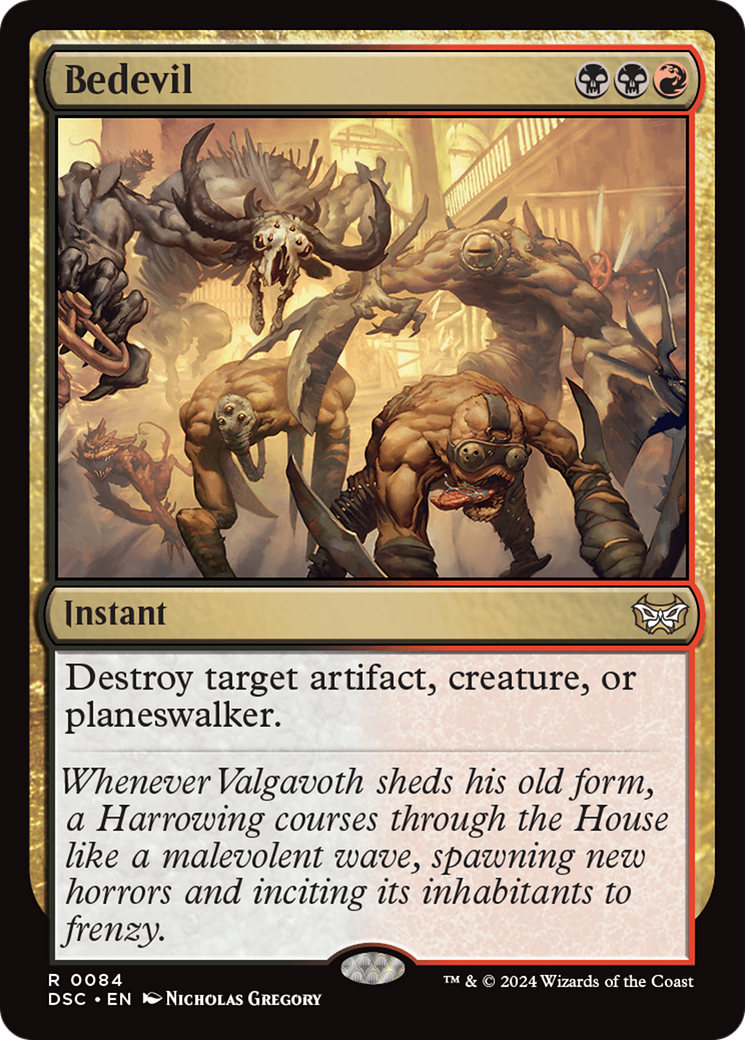 {R} Bedevil [Duskmourn: House of Horror Commander][DSC 084]