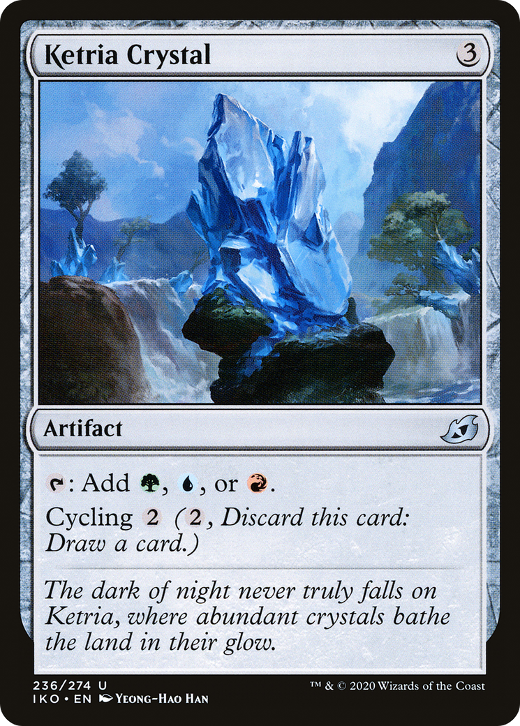 {C} Ketria Crystal [Ikoria: Lair of Behemoths][IKO 236]