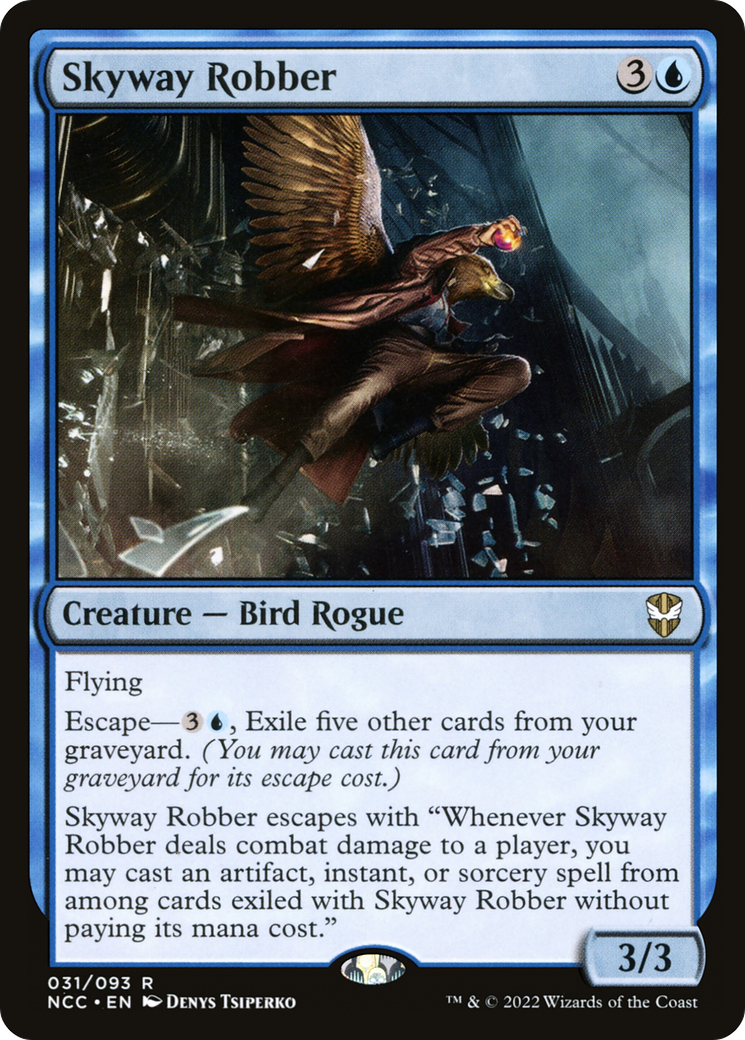 {R} Skyway Robber [Streets of New Capenna Commander][NCC 031]
