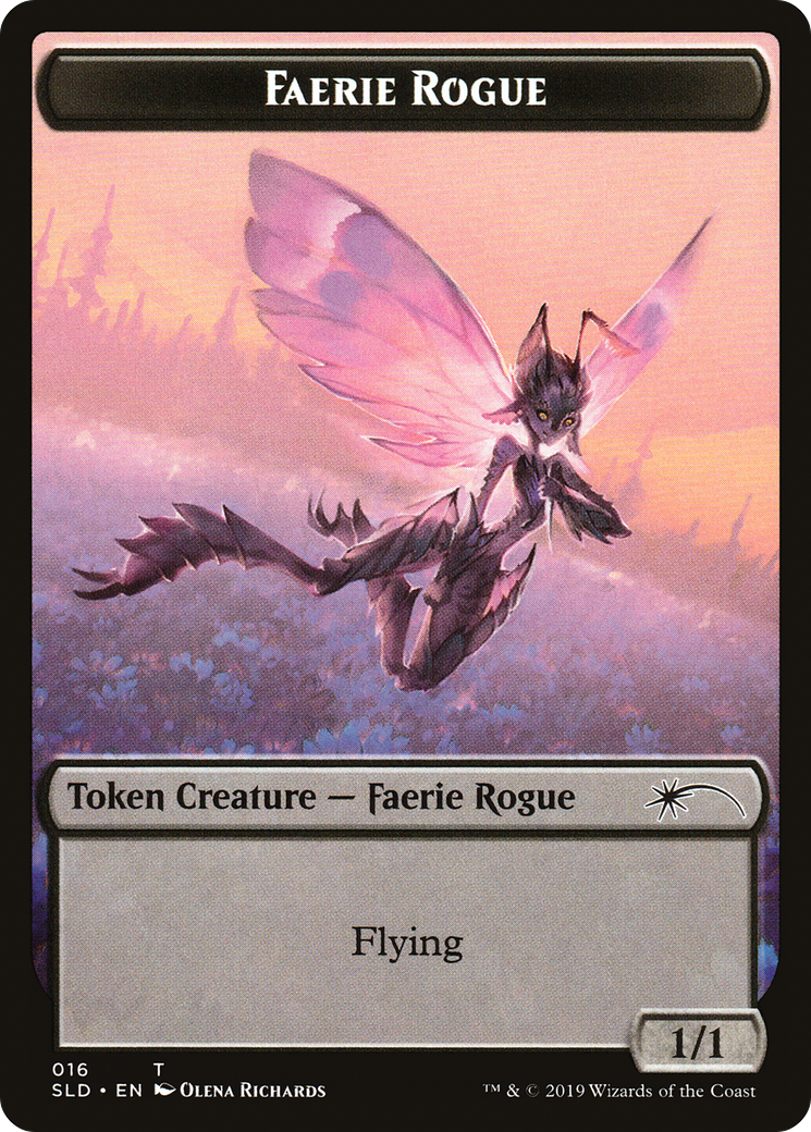 {T} Faerie Rogue Token (016) [Secret Lair Drop Series][SLD 016]