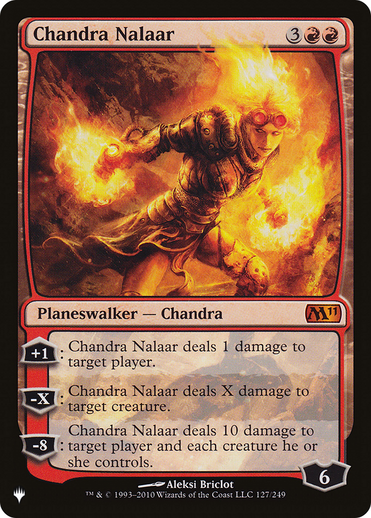 Chandra Nalaar [LIST 127/249]