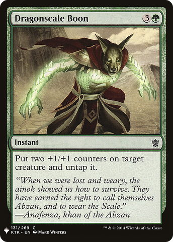 {C} Dragonscale Boon [Mystery Booster][LS KTK 131]