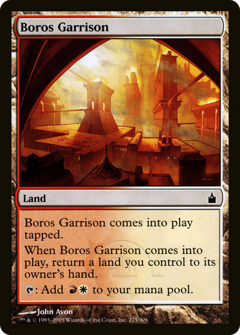 {C} Boros Garrison [Ravnica: City of Guilds][RAV 275]
