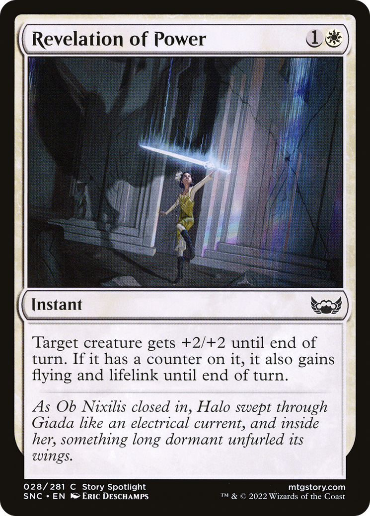 {C} Revelation of Power [Streets of New Capenna][SNC 028]