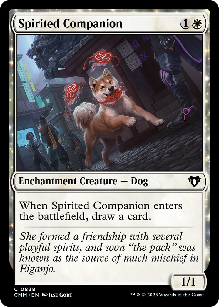 {C} Spirited Companion [Commander Masters][CMM 838]