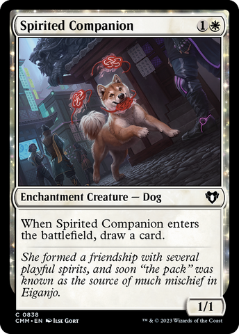 {C} Spirited Companion [Commander Masters][CMM 838]
