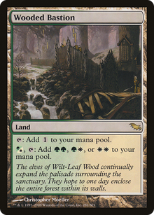 {R} Wooded Bastion [Shadowmoor][SHM 281] - Misty Mountain Games