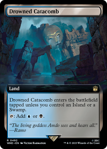 {R} Drowned Catacomb (Extended Art) [Doctor Who][WHO 492]