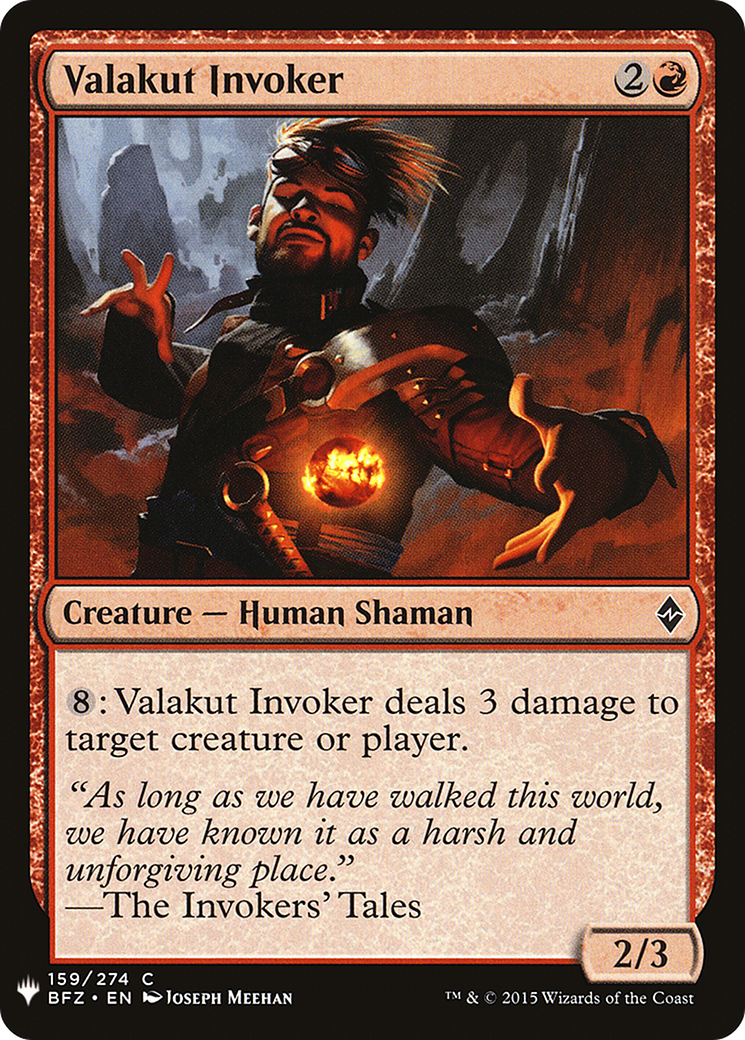 {C} Valakut Invoker [Mystery Booster][LS BFZ 159]