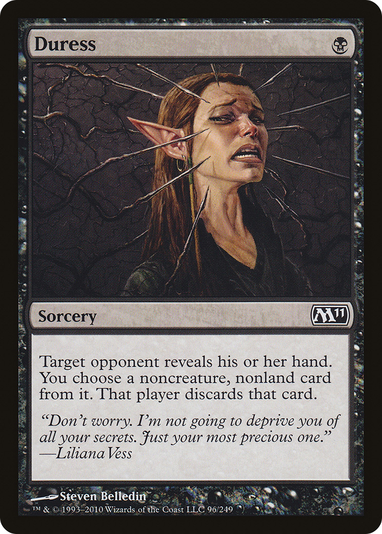 {C} Duress [Magic 2011][M11 096]
