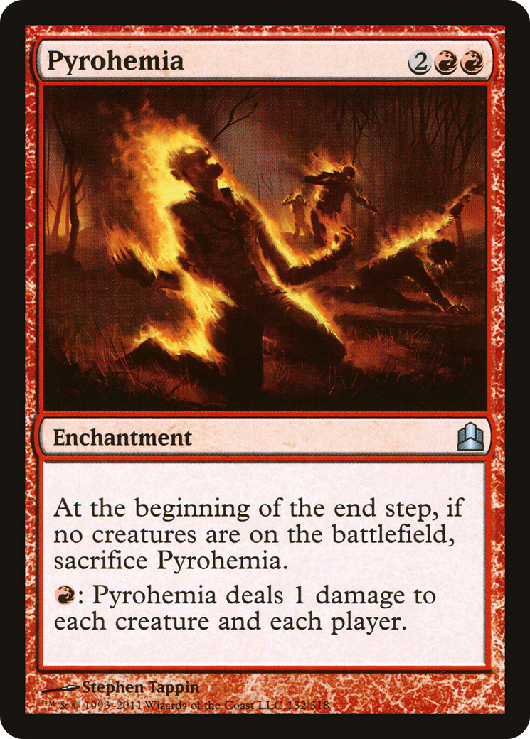 {C} Pyrohemia [Commander 2011][CMD 132]