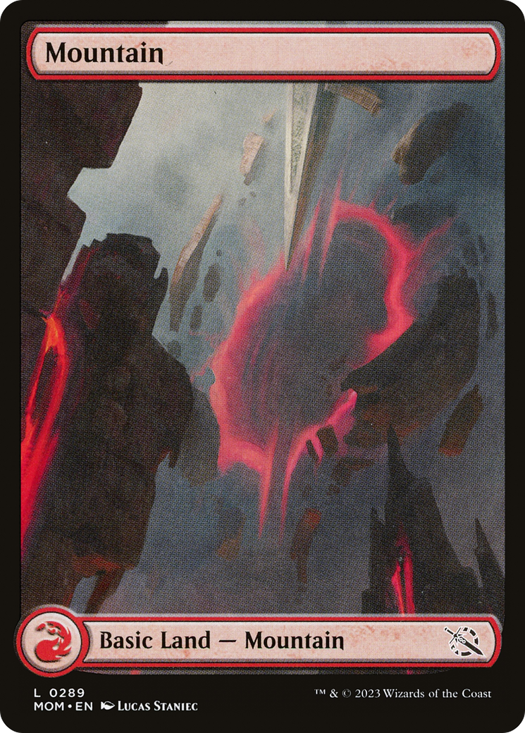 {B} Mountain (289) [March of the Machine][MOM 289]