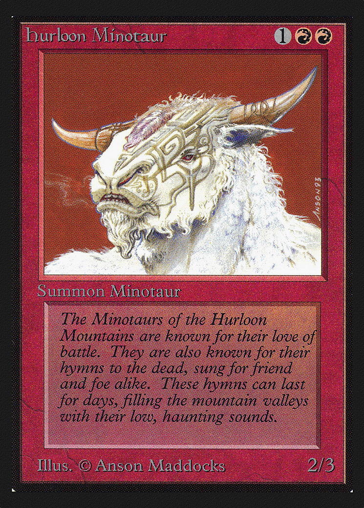 {C} Hurloon Minotaur [Collectorsâ Edition][GB CED 159]