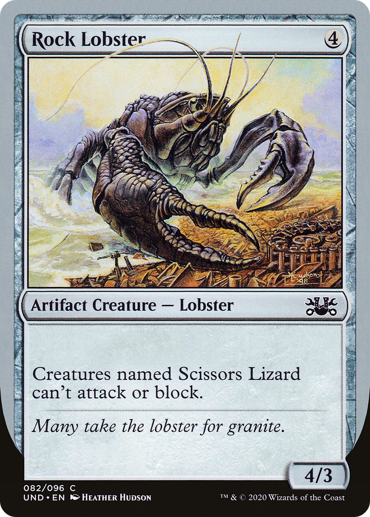 {C} Rock Lobster [Unsanctioned][UND 082]