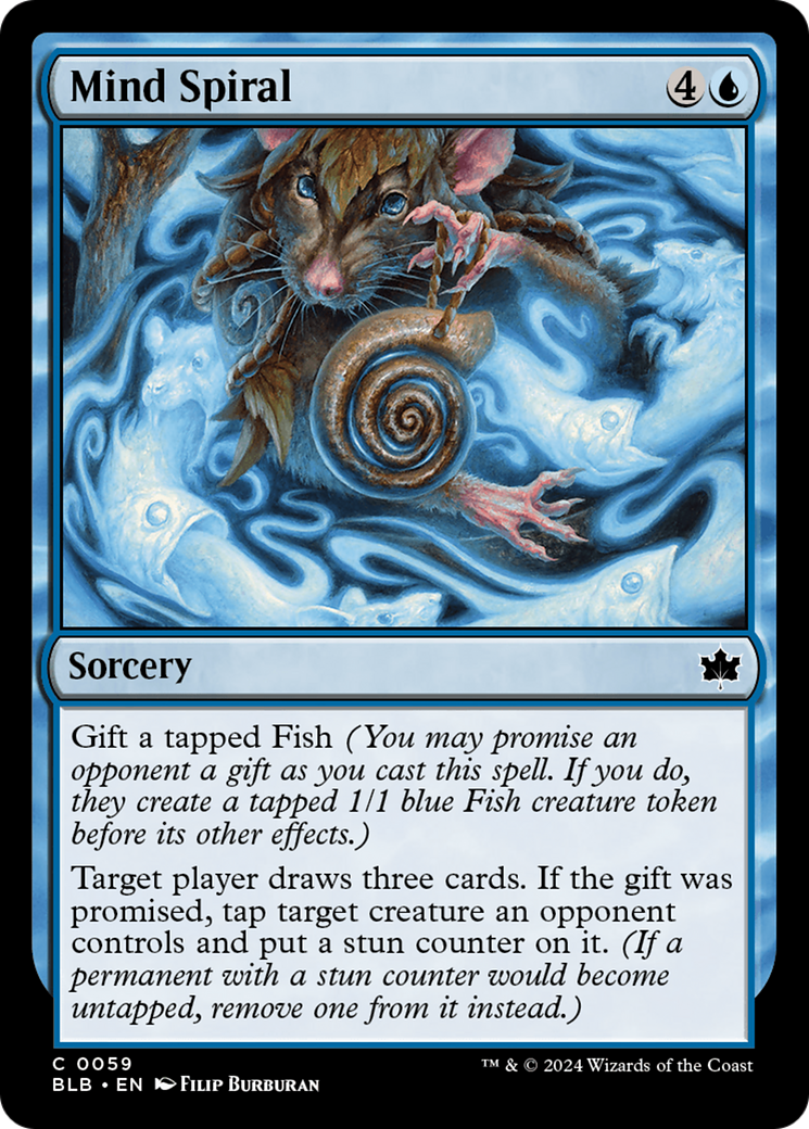 {@C} Mind Spiral [Bloomburrow][BLB 059]