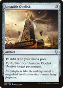 {C} Unstable Obelisk [Commander 2017][C17 229]