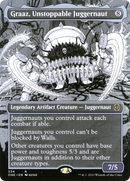 {R} Graaz, Unstoppable Juggernaut (Borderless Manga) [Phyrexia: All Will Be One][ONE 334]