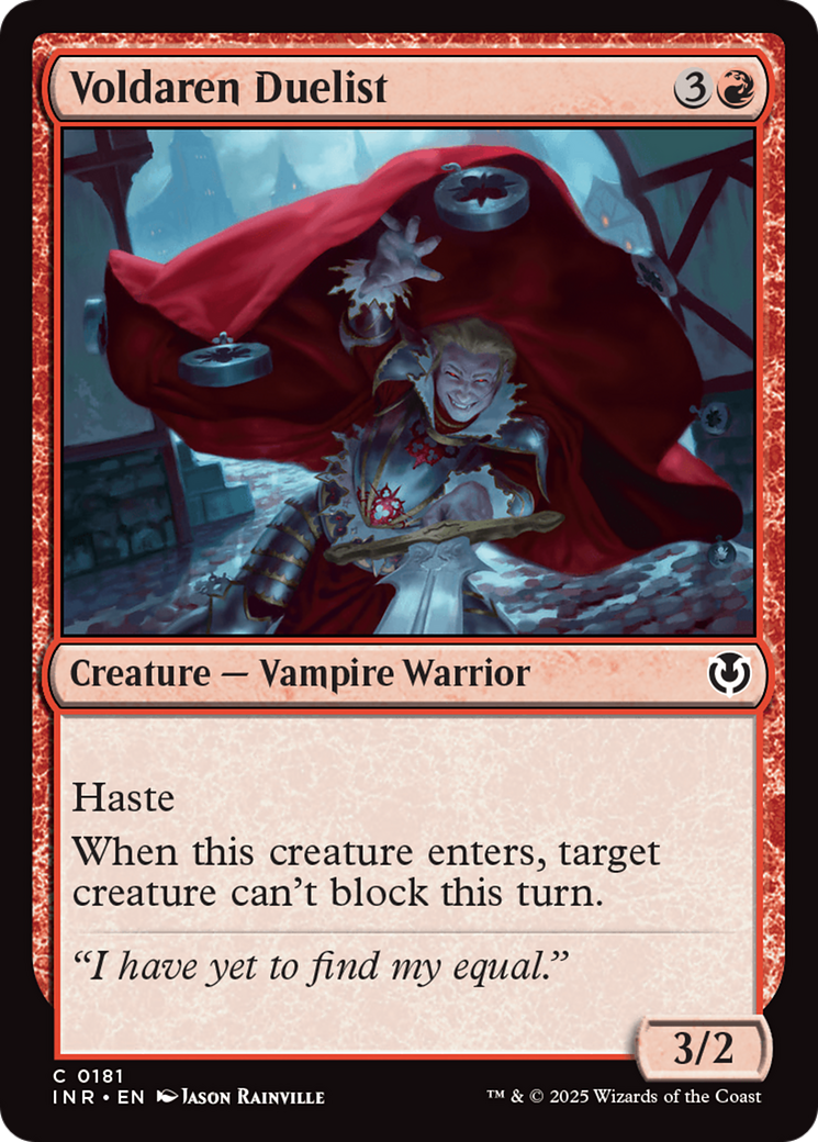 {C} Voldaren Duelist [Innistrad Remastered][INR 181]